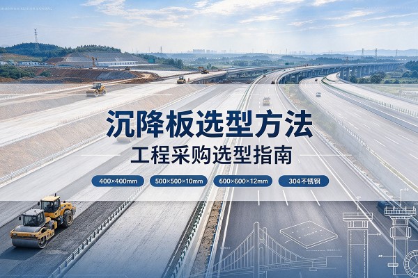 蚌山沉降板选择方法