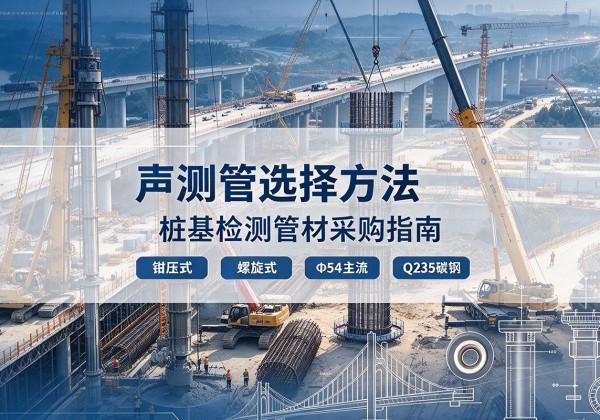 蚌山声测管选型标准